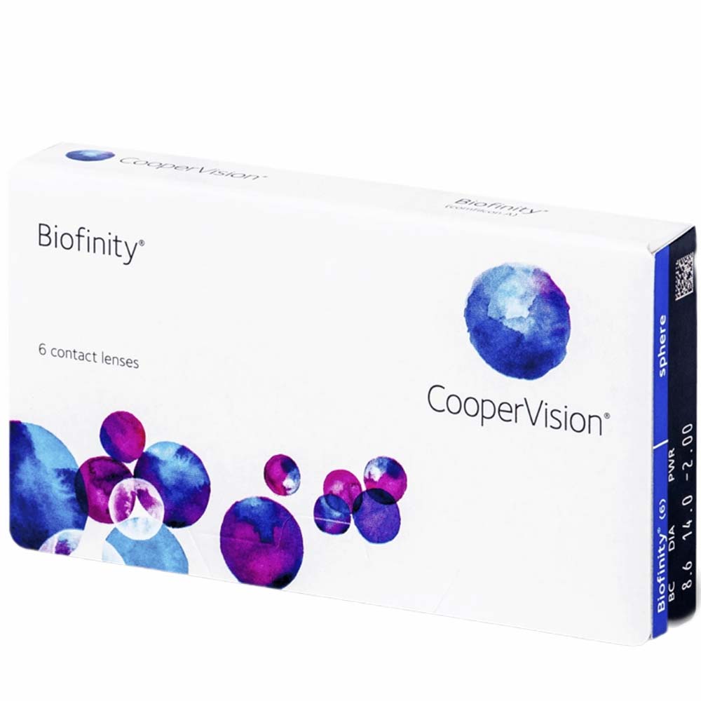 Biofinity Contact Lenses 6 Pack