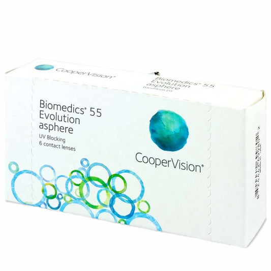 Biomedics 55 Evolution Lens 6 Pack